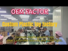 Spersonalizowane plastikowe zabawki, które emitują światło i dźwięk