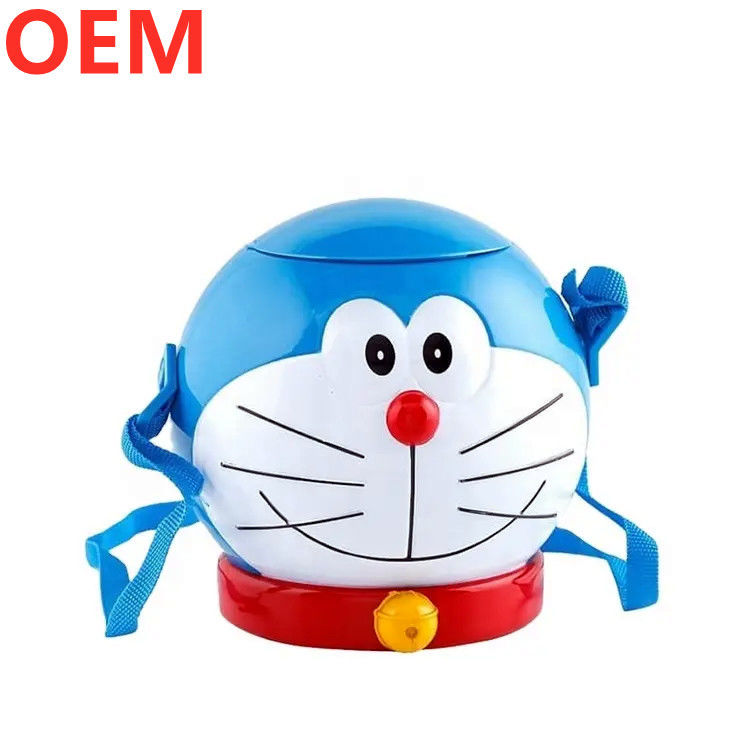 Kreatywny, niestandardowy wiaderek z popcornem z kreskówek, OEM Design 3D Plastic Popcorn Bucket Container