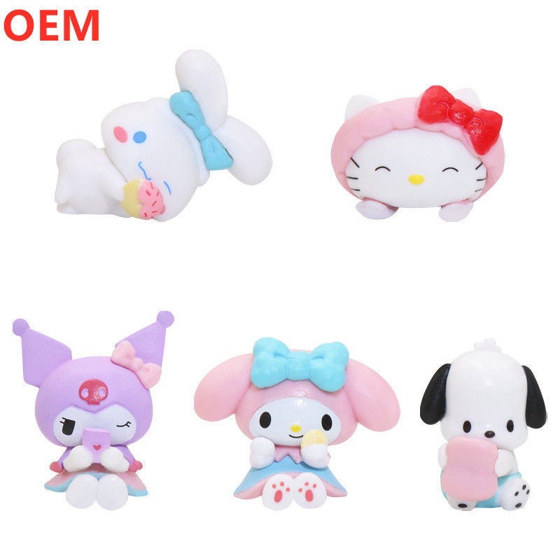 Kolekcja 3D PVC Model Figurine Cartoon Figure Toys OEM Custom Plastic Cartoon Figure Toys
