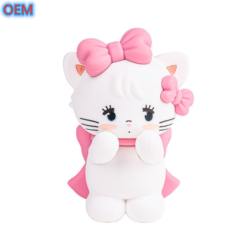 Custom Collectible Plastic PVC Vinyl Figure Toys, OEM Design 3d Cartoon Plastic Figure Toys