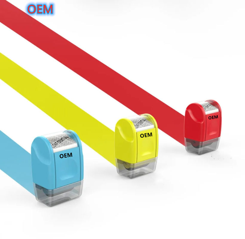 Zamówiony Stempel Rolkowy Ochroniarz Biura Identyfikator Stempel Rolkowy Ochrona Przed Kradzieżą Tożsamości