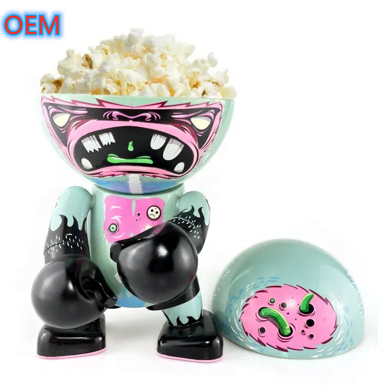 Karton Popcorn Bucket personalizacja, OEM Design wysokiej jakości plastikowy Popcorn Bucket