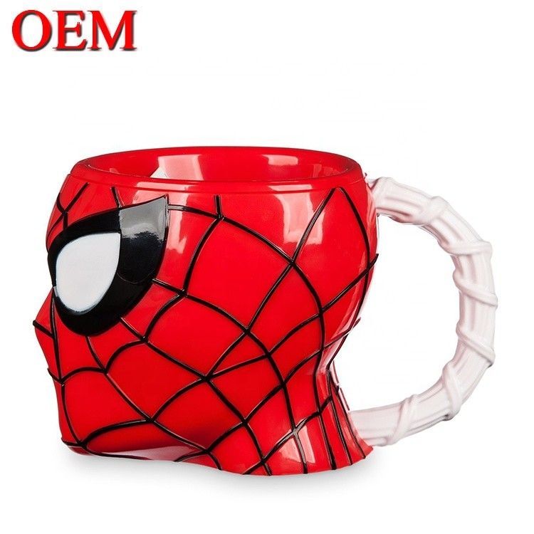Specjalnie wykonana gwiazda filmowa Spiderman plastikowy wiadro z popcornem z pokrywą