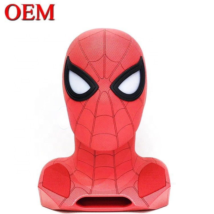 Specjalnie wykonana gwiazda filmowa Spiderman plastikowy wiadro z popcornem z pokrywą