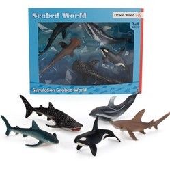 OEM fabryka niestandardowa symulacja Życie morskie Zwierzęta Model Kit Figury akcji miniatury edukacji