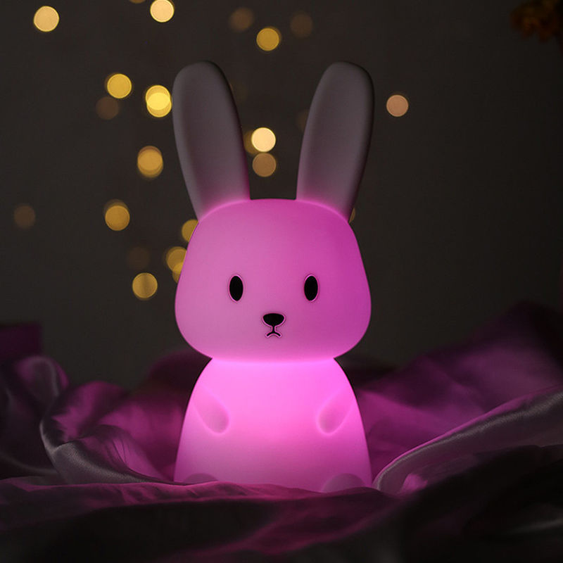 Niestandardowe LED nocne światło sypialnia lampa czujnik dotykowy Dekoracja pokoju uroczy prezent