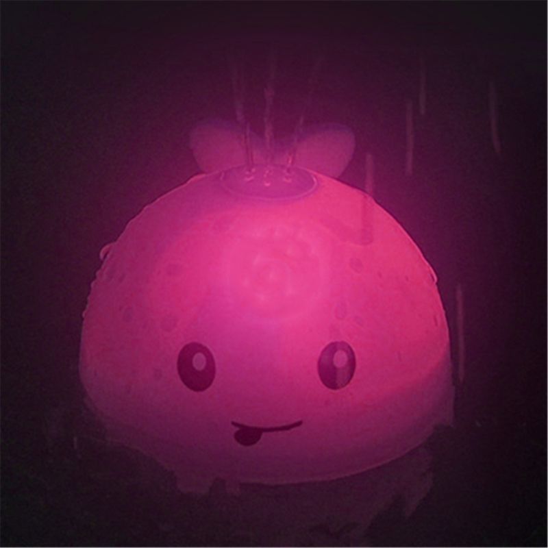 zabawka na zamówienie Light Up Łazienka zabawki Wieloryb Sprinkler basenu zabawki basenu zabawka