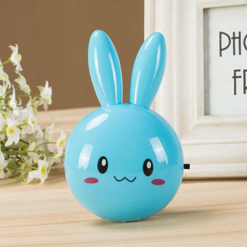 Producent zabawki niestandardowy LED Rabbit Night Lamp Przełącznik ON/OFF Światło ścienne
