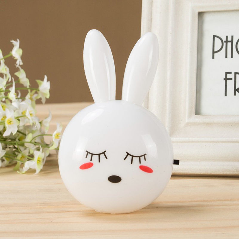 Producent zabawki niestandardowy LED Rabbit Night Lamp Przełącznik ON/OFF Światło ścienne