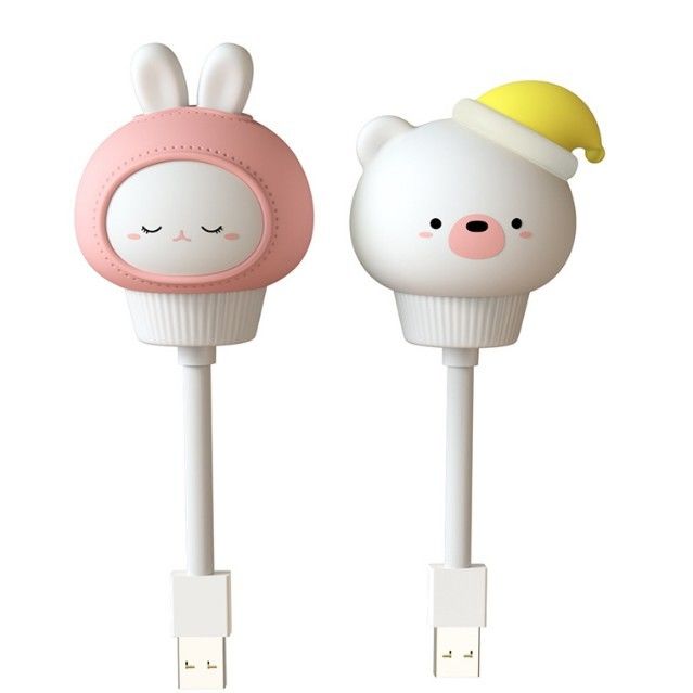 FAKTYKA zamówiona Lampa zabawkowa PVC Winyl LED Światło do zabawek Cute Cartoon USB Nocne światła
