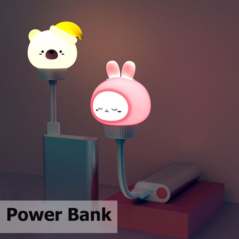 FAKTYKA zamówiona Lampa zabawkowa PVC Winyl LED Światło do zabawek Cute Cartoon USB Nocne światła
