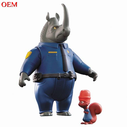 OEM Mini Figure Cartoon Monster Hunter Toy For Kids niestandardowy plastikowy model zwierzęcy