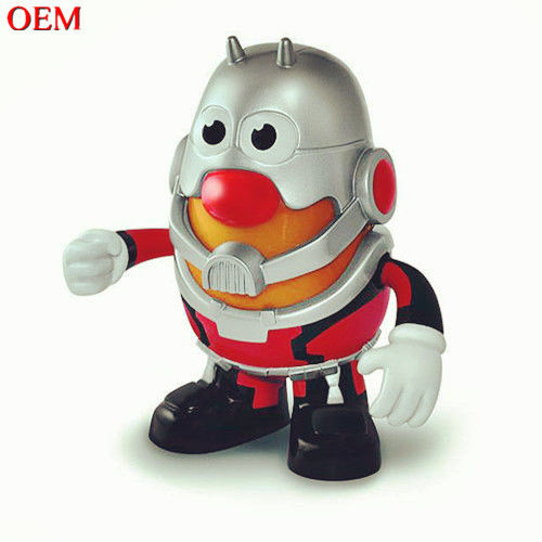 Produkcja zabawki projektowanie zabawki na zamówienie OEM PVC Movie Character Potato Head 3D Toy custom action figure