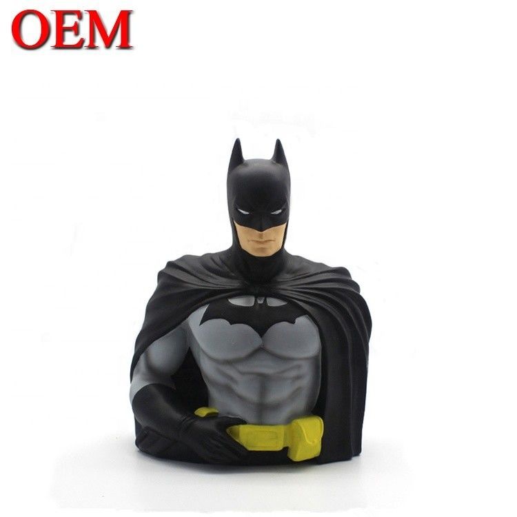 3D Bat-Man Toy Money Box Figures figurka z tworzyw sztucznych