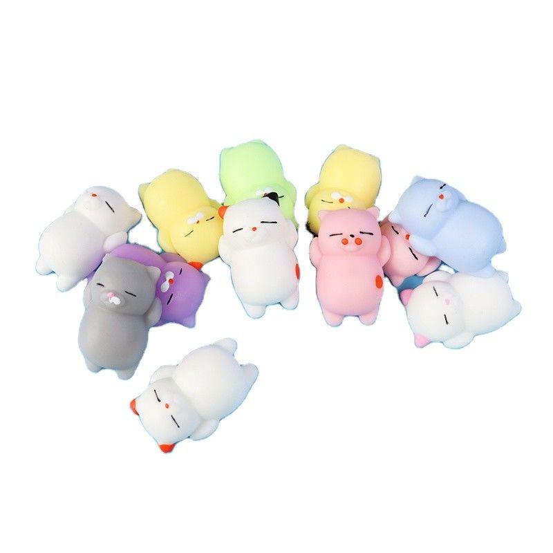 OEM fabryka niestandardowa zwierzę Antistress Slimy Squeeze Zabawki Zabawki Mini Mochi Squishy zabawka