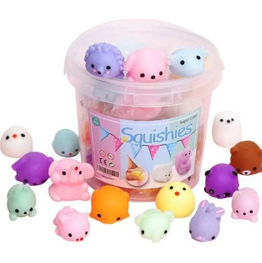 OEM fabryka niestandardowa zwierzę Antistress Slimy Squeeze Zabawki Zabawki Mini Mochi Squishy zabawka