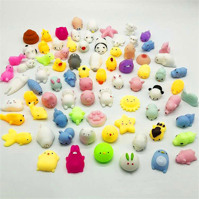 OEM fabryka niestandardowa zwierzę Antistress Slimy Squeeze Zabawki Zabawki Mini Mochi Squishy zabawka