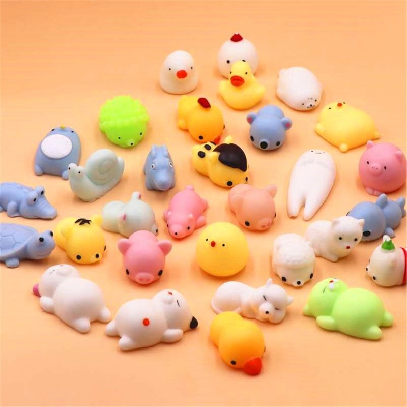 OEM fabryka niestandardowa zwierzę Antistress Slimy Squeeze Zabawki Zabawki Mini Mochi Squishy zabawka