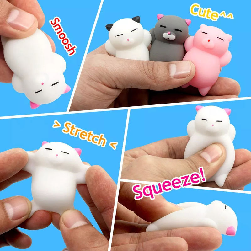 OEM fabryka niestandardowa zwierzę Antistress Slimy Squeeze Zabawki Zabawki Mini Mochi Squishy zabawka