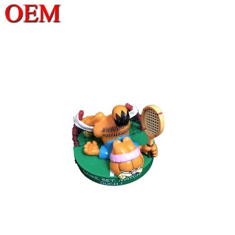 Producent OEM Plastic Lazy Cat Toy Figure Custom PVC 3D Anime Injection Art Vinyl Toys