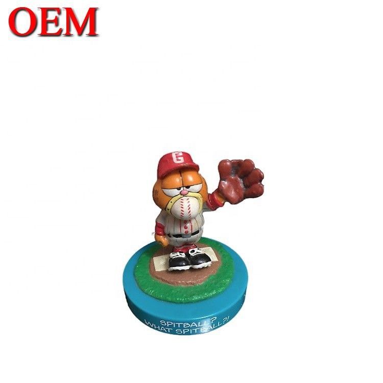Producent OEM Plastic Lazy Cat Toy Figure Custom PVC 3D Anime Injection Art Vinyl Toys