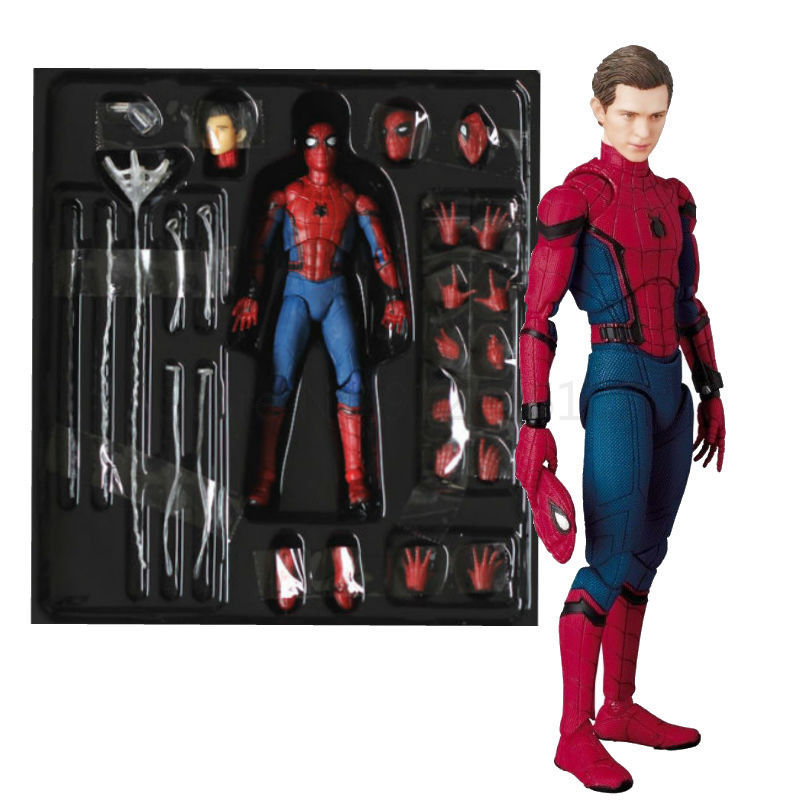Specjalnie wysokiej jakości 15cm Spiderman Tom Holland PVC Action Figure Spiderman Collection
