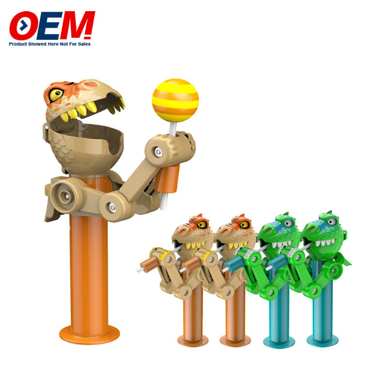 Pop-Up Lollipop Holder Case Made Plastic Candy Toy OEM Creative Lollipop Toy dla dziecka