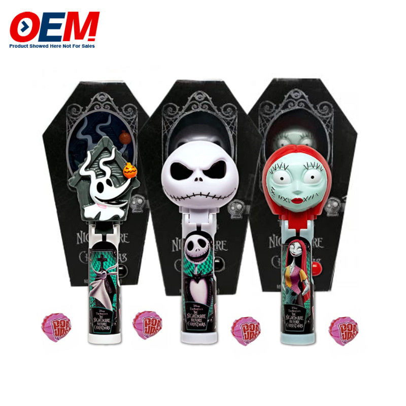 Pop-Up Lollipop Holder Case Made Plastic Candy Toy OEM Creative Lollipop Toy dla dziecka