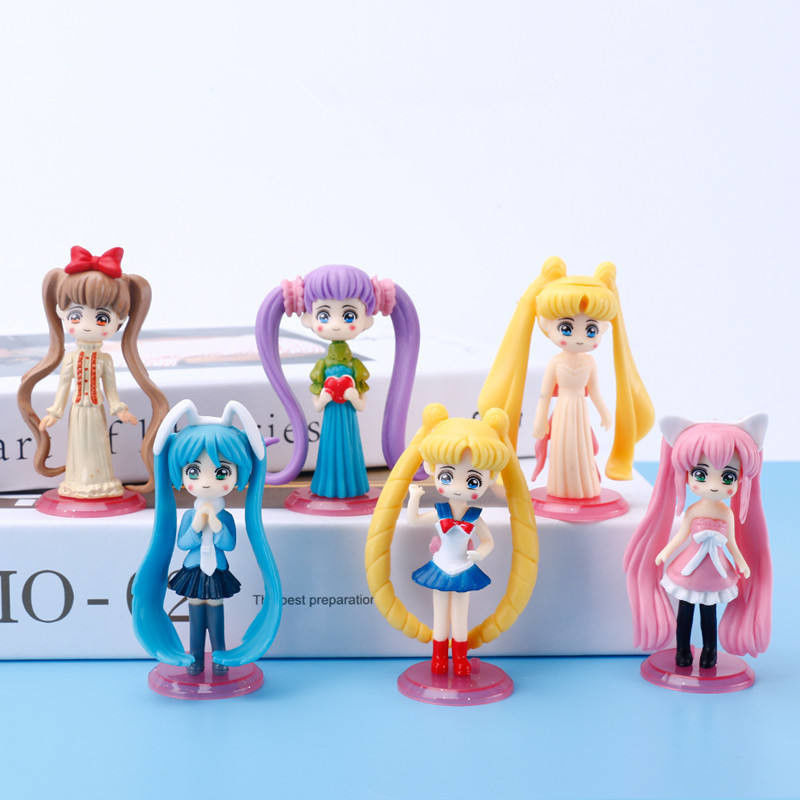 Producenci zabawek OEM Mini Sailor Moon Toys Surprise Toys Can Put In Capsule