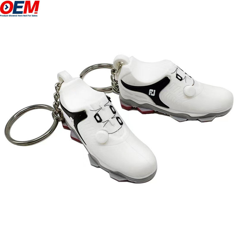 Zindywidualizowany Mini 3D Keychain Ringkey Kolor AJ Kolekcja Keychain