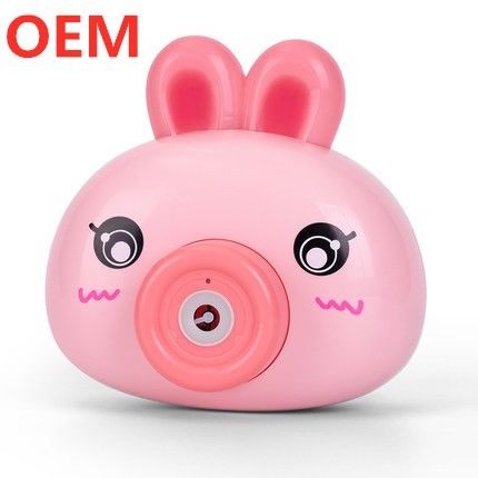 OEM Niestandardowy 3D Cartoon Mini Ręcznie Trzymany Maszyna do Dmuchania Bąbelkami Przenośny Twórca Bąbelków