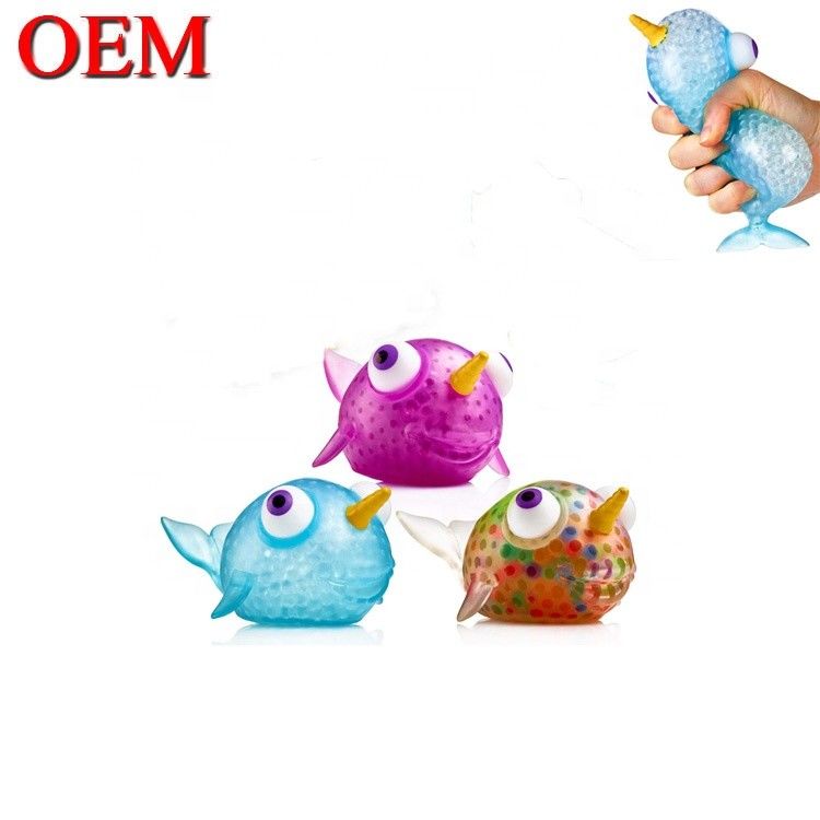 OEM Squishy Stres Piłki Zabawki OEM Zmieniający kolor Żelu Stres Piłki Wykonane TPR silikonowe Zabawki dla dzieci
