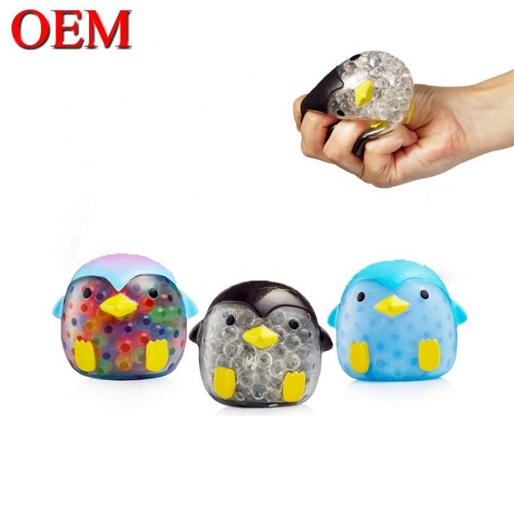 OEM Squishy Stres Piłki Zabawki OEM Zmieniający kolor Żelu Stres Piłki Wykonane TPR silikonowe Zabawki dla dzieci
