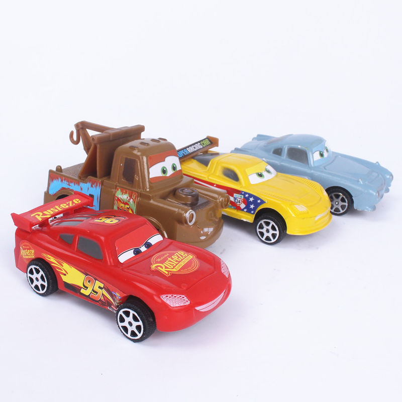 Producent na zamówienie Cartoon Pixar Cars Racing Series Jackson Storm Cruz Smokey 1:43 Diecast Metal Alloy Pojazd Zabawki Boy Kid Gif