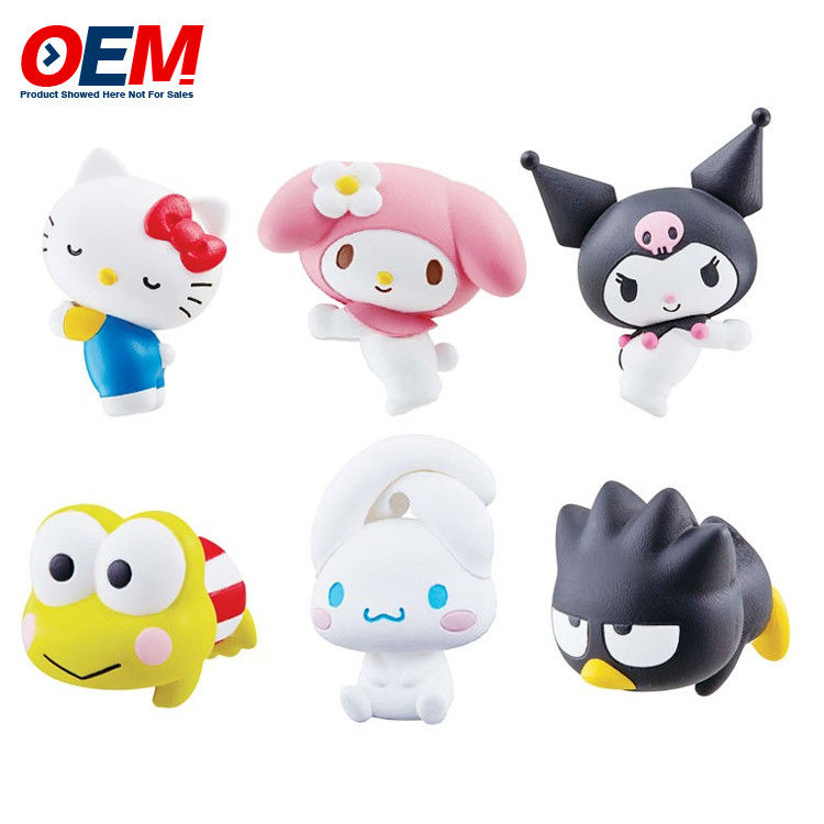 Custom PVC Cute Mini Figure OEM Plastic Cartoon Toy Wykonaj 5cm Wysokość Plastic Toy
