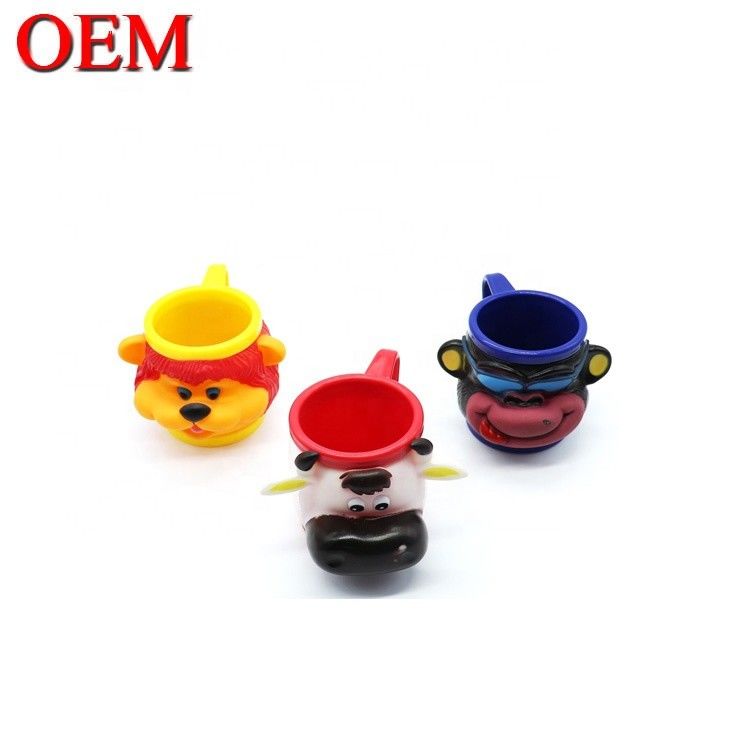 Niestandardowa Wysokość Jakość przyjazna dla środowiska 3D Figure Cup Ice Cute Cartoon Toy Cream Mug