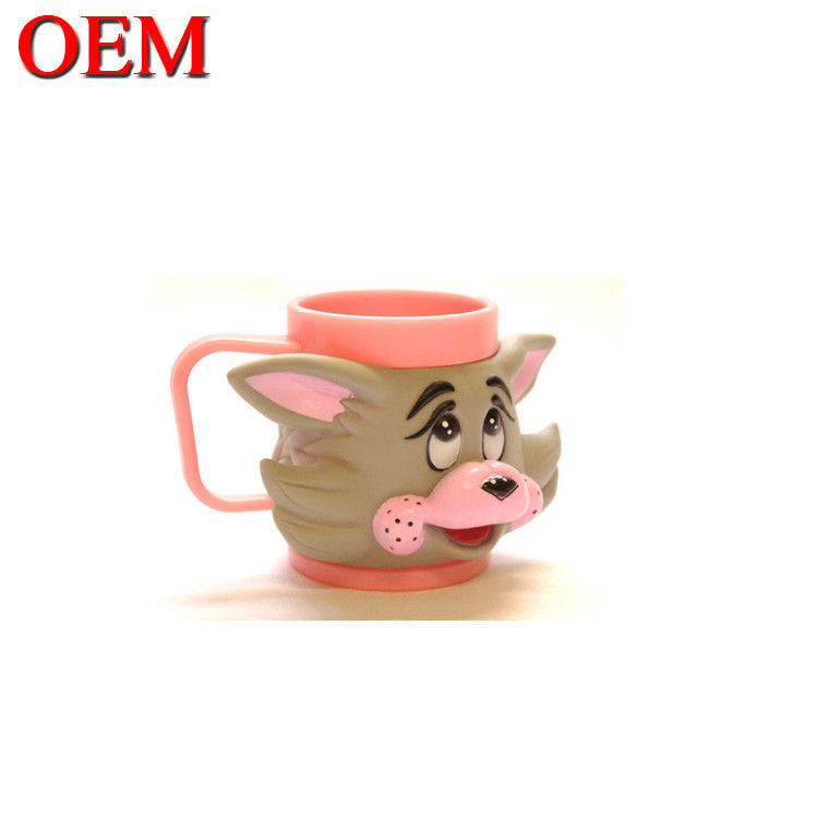 Niestandardowa Wysokość Jakość przyjazna dla środowiska 3D Figure Cup Ice Cute Cartoon Toy Cream Mug