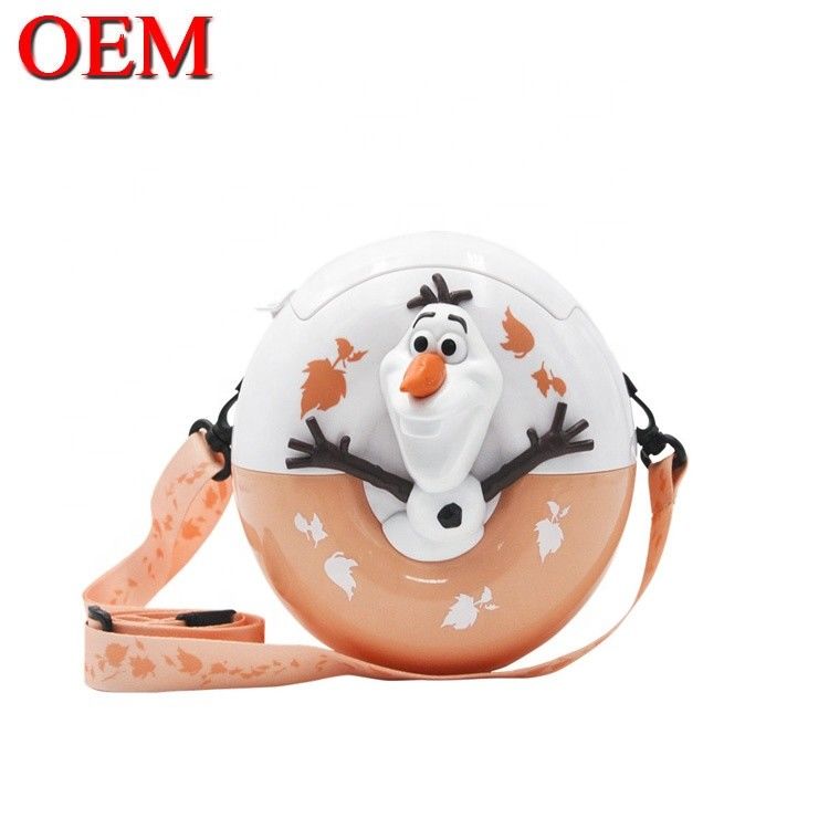 Wytwórca zabawki na zamówienie Cute Plastic 3D Disney Figure Toy Popcorn Bucket For Christmas