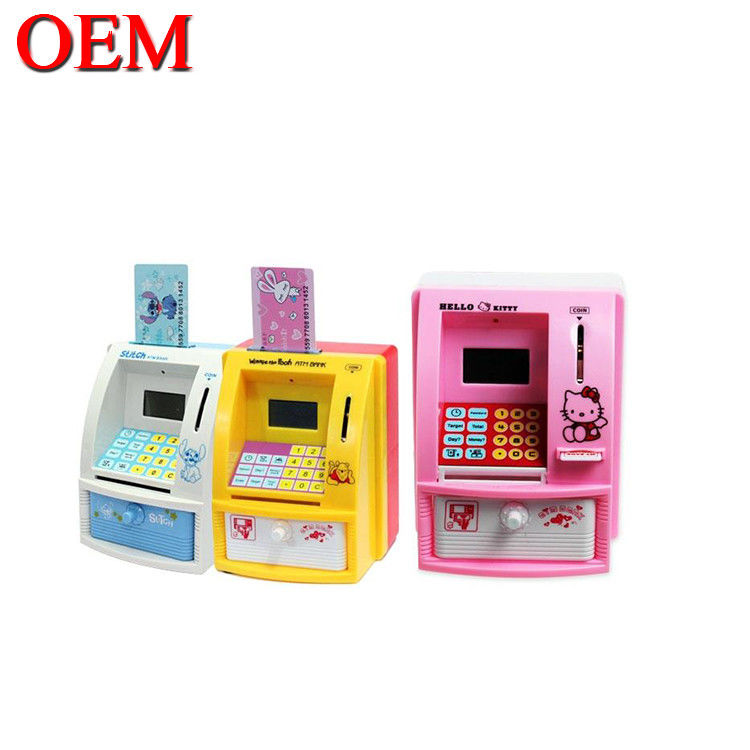 OEM na zamówienie Elektroniczny bank, sejf pieniężny, dzieci, monety cyfrowe, depozyt gotówkowy, bankomat