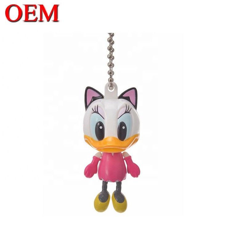 Zastosowany dostawca figurki Pvc dostosować posiadacz klucza OEM Cartoon Toy Keychain Fabryka FAMA