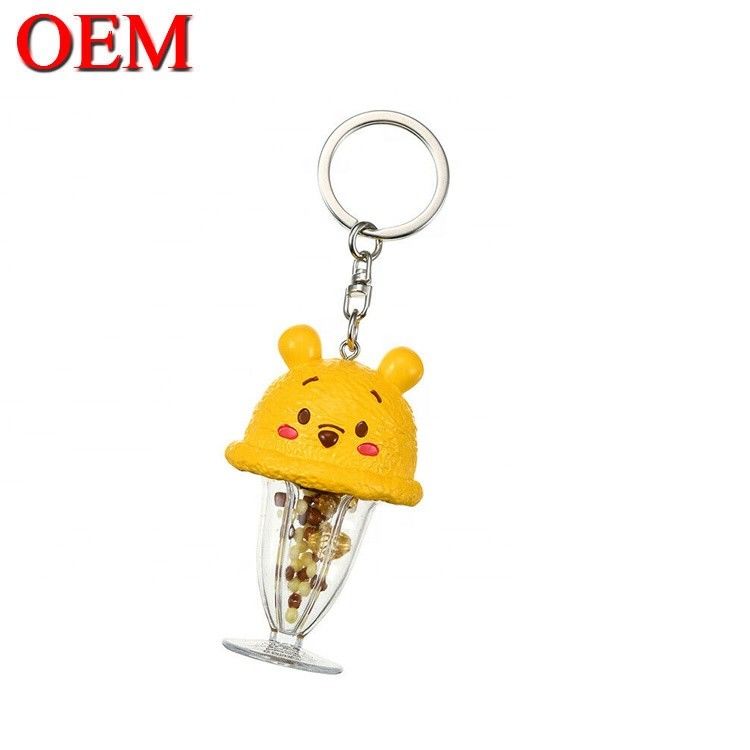Zastosowany dostawca figurki Pvc dostosować posiadacz klucza OEM Cartoon Toy Keychain Fabryka FAMA