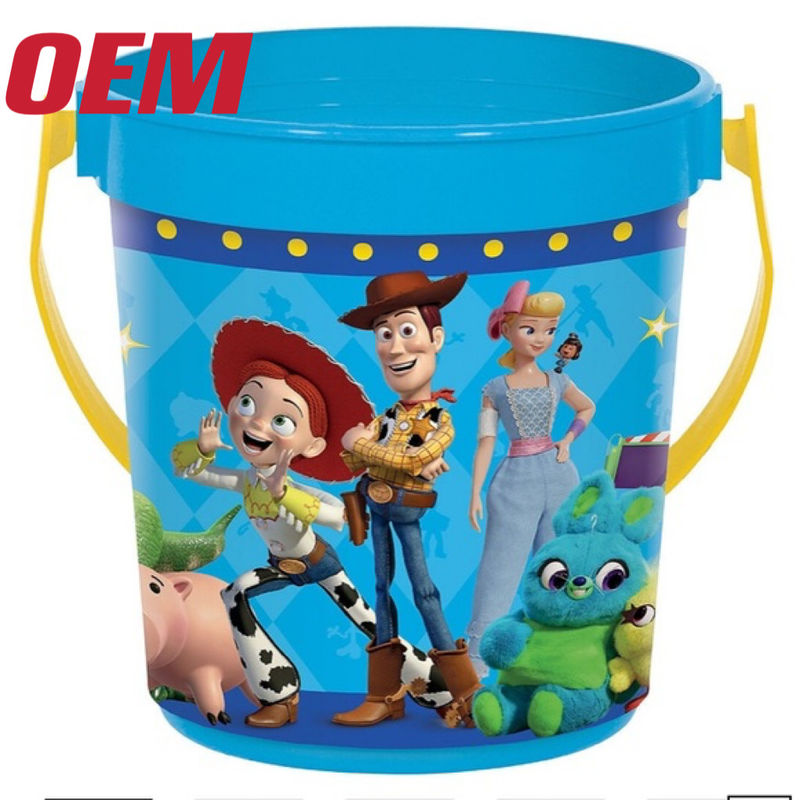 /Pracowany 60oz plastikowy pojemnik popcorn /zrób wysokiej jakości pudełko z popcornami