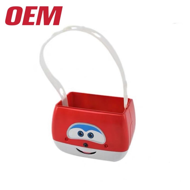 Na zamówienie Straw Cup Made Plastic Cartoon Popcorn Bucket Empty Car Function Storage Bucket