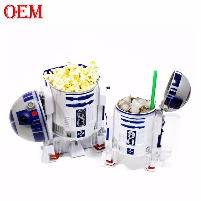 Zrób na zamówienie Drukowany Gwiazda Filmowa Plastikowy Popcorn Pudełko z pokrywą