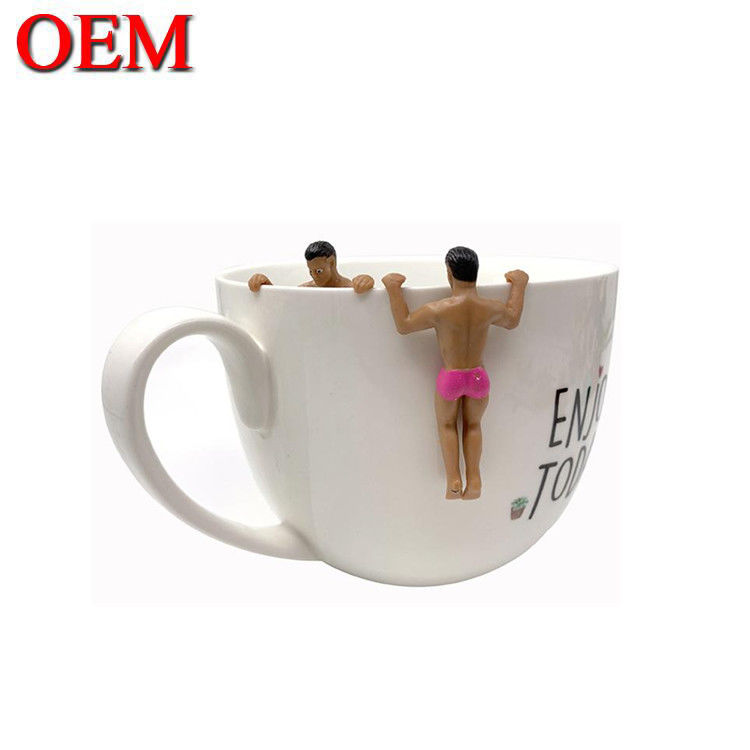 Producent figurki Custom Wine Glass Charms Top Sell Dekoracja Plastic figurka