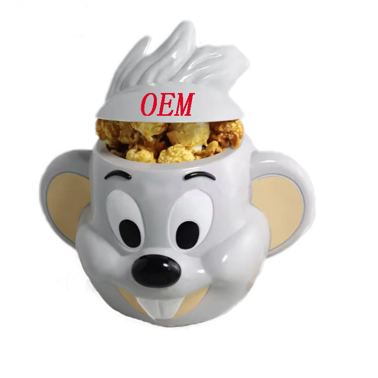 Niestandardowy plastikowy popcorn bucket Design postaci z kreskówki do filmu