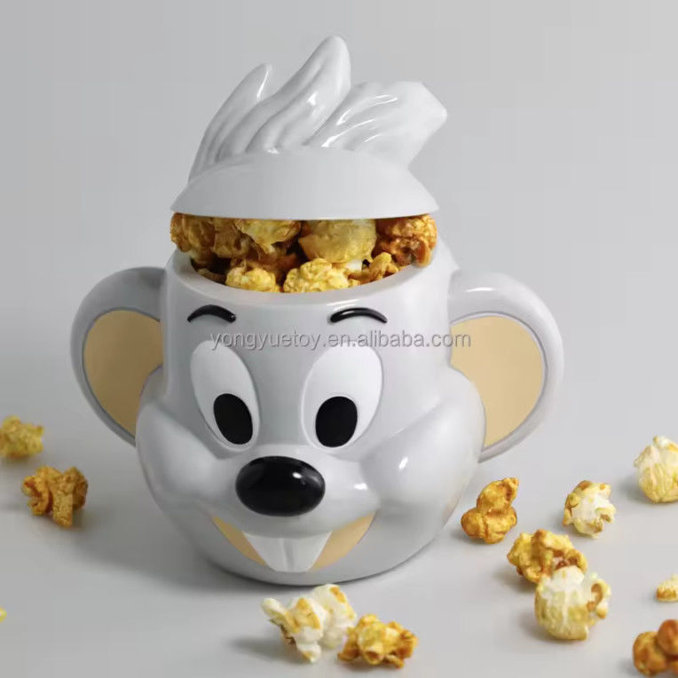 Niestandardowy plastikowy popcorn bucket Design postaci z kreskówki do filmu