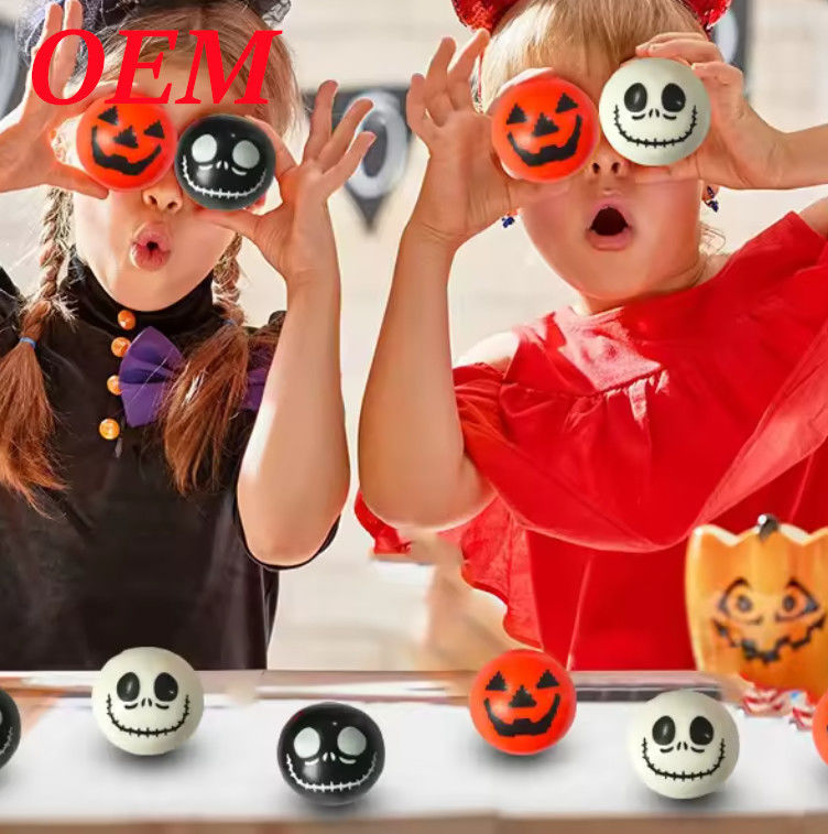 Halloween New One Ocz Decompression Toy TPR Biuro Dzieci Sensory Toy Squeeze Ball Toy