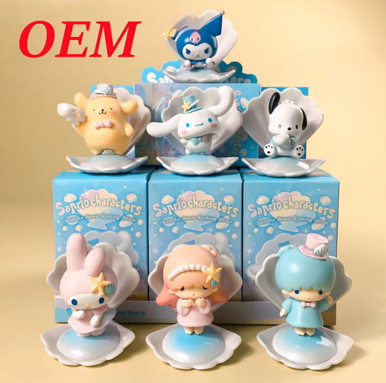 Księżycowy skryt tajemnicza figura dekoracja pokoju PVC plastikowe zabawki Lucky Blind Box