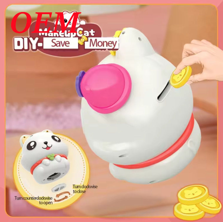 OEM Cudowny Piggy Bank Moneta Bankowa Skrzynka pieniężna dla dzieci Dostarczona przez Klienta Dostosowalna